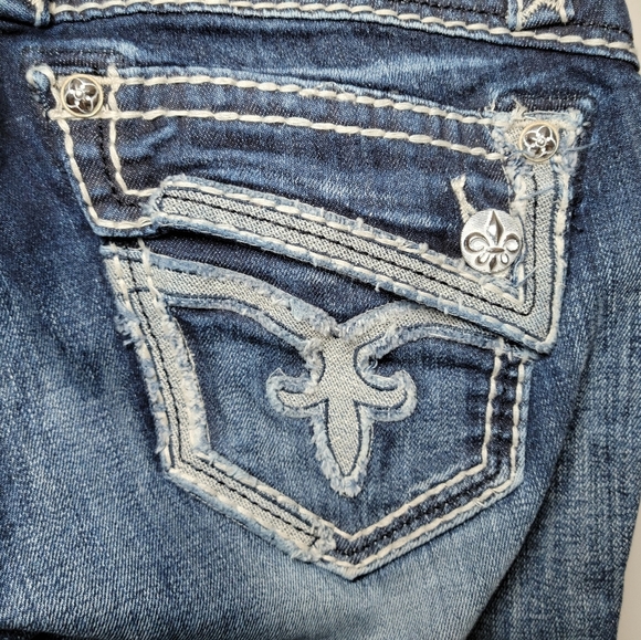 Rock Revival Johanna Bootcut Jeans Size 28 - Picture 10 of 11